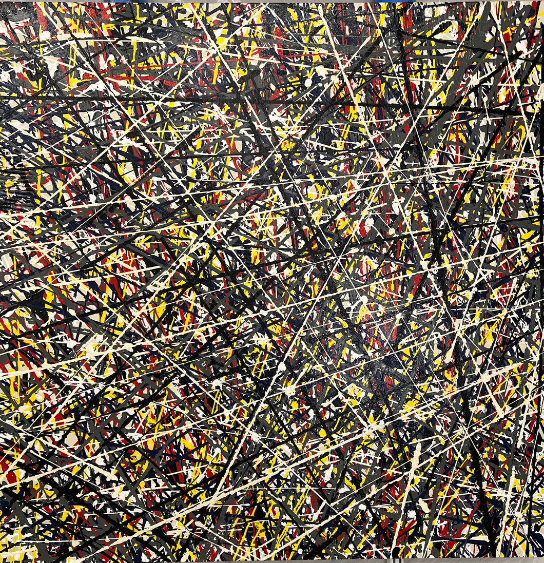Red, A Pollock Inspiration, 2021